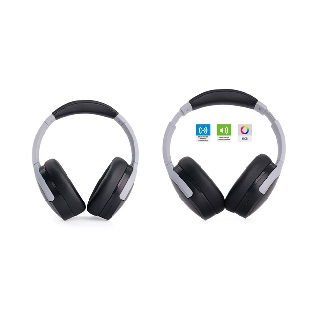New Wireless 2.4G Headset Earphone for Nintendo Switch 2/PS5/PS4/Switch/PC Headphone with Microphone and RGB Lights