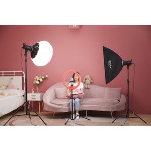 Godox SL100D SL-100D 100W 5600K bianco pannello <span class=keywords><strong>LCD</strong></span> LED Video luce continua uscita Bowens montaggio luce da Studio - Product Image 5