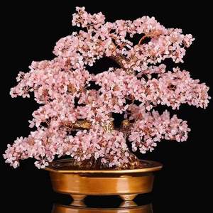 Wholesale Natural Healing Stone Gemstone <b>Trees</b> Olivine Gravel Bonsai Crystal Money <b>Tree</b> for Feng Shui Decoration - Product Image 6