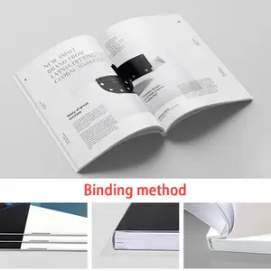 China Druck Katalog, Magazin, Flyer, Broschüre, Broschüre Druck weiche Abdeckung Buchdruck Anpassung