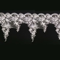 Liangsheng Personnalisé dernière frontière française teint dentelle garniture Pour Lingerie Sous-Vêtements Soutien-Gorge Vêtements Ou Textile À La Maison