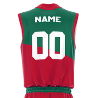 Seragam Basket Tim Berkualitas Premium Baru, Set Seragam Basket Sublimasi Ringan dan Bernapas, OEM Custom