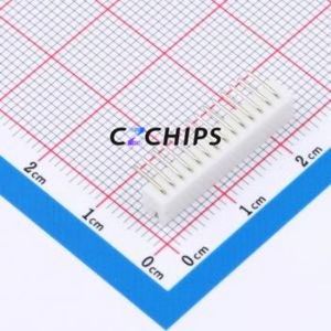 ZX-ZH1.5-14PWZ Wire-to-Board Pin Header Bent Lead Through Hole,P=1.5mm Connector 1x14P 1.5mm Right Angle Insert ZH - Product Image 2