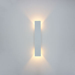 Lámpara <span class=keywords><strong>de</strong></span> Pared <span class=keywords><strong>LED</strong></span> Cuadrada Moderna, Impermeable, <span class=keywords><strong>de</strong></span> Aluminio, para Exteriores, Negra y Blanca, 6W 18W - Product Image 3