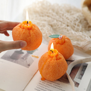 Vela Aromática Creativa DIY con Aroma a Naranja, Tamaño Grande, Adorno Decorativo de Escritorio, Venta al por Mayor de Fábrica, En Stock - Product Image 3