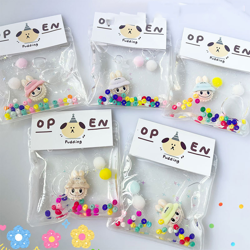 20662-กระเป๋าใสลายตุ๊กตาแฟนตาซีแบบนุ่มนิ่ม