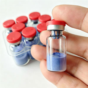 Fabricante Chino, Suministro Directo de Fábrica, Péptido de Cobre GHK-Cu en Polvo Liofilizado 50mg 100mg, Polvo de Péptido ghk-cu de Alta Pureza - Product Image 1
