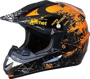 Casque intégral de moto tout-terrain approuvé par le DOT Casque de motocross ABS durable pour les cyclistes de Dirt Bike - Product Image 2