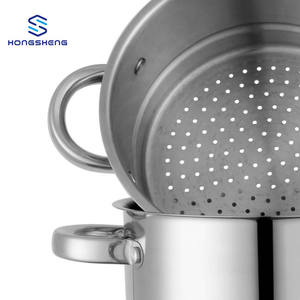 <span class=keywords><strong>Couscoussier</strong></span> Vapeur Professionnel en Acier Inoxydable, Personnalisable avec Logo, Fabrication OEM - Product Image 3