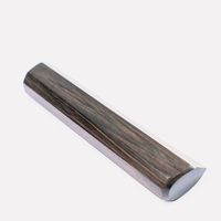 Manche de couteau en bois fait main, finition mate, design minimaliste pour la cuisine, en bois d'ébène / bois de fer / frêne, vente en gros 2026