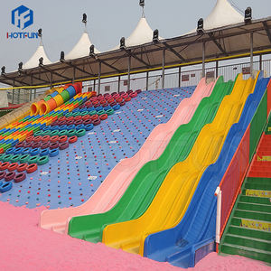 Expérience de glisse arc-en-ciel accrocheuse avec des voies aux couleurs vives, certifiée CE, garantie de 12 mois, HOTFUN pour les événements et foires en plein air - Product Image 5