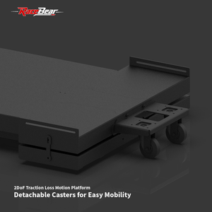 Système de mouvement à actionneur linéaire Racebear 4 |    Plateforme de simulation de course 2DoF pour la simulation de perte de traction et de surtension - Product Image 5
