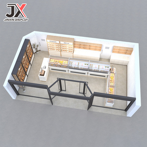 Vitrina de Exhibición LED de Diseño Personalizado de Lujo para Panadería, <span class=keywords><strong>Mueble</strong></span> de Alta Gama para Exhibición de Pasteles, Postres y Pan - Product Image 6