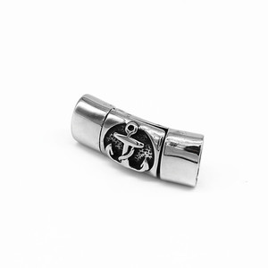 Yunnique – boucle de bracelet magnétique en acier inoxydable, conception d'ancrage cylindrique pour la fabrication de bracelets - Product Image 2