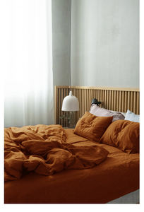 ナチュラルフレンチリネン100% 亜麻羽毛布団カバー掛け布団寝具セットベッドリネン - Product Image 6