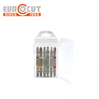 Tournevis étoile à embout EUROCUT Embouts de tournevis matériels à double tête avec manchon coloré