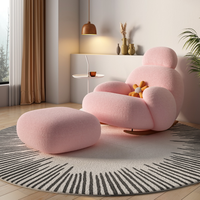 Fauteuils Canapés Inclinables Individuels en Velours, Meubles de Salon Modernes Nordiques Haut de Gamme – Collection Meilleures Ventes