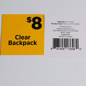 Étiquette en papier pour vêtements écologiques Produit durable et vert - Product Image 1