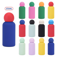 Bouteille d'eau isotherme personnalisée avec logo, toucher doux, gourde sous vide, vente en gros, minimaliste, anti-fuite, gobelet à café portable, cadeau esthétique