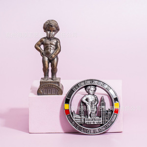 Aimants de réfrigérateur 3D en métal, Tour de Pise, or, argent, bronze, autocollant magnétique, cadeau - Product Image 2