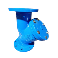 Vanne de filtre de type Y de haute qualité en fonte ductile DN25 Pn1.6 vannes à bride en fonte pour crépine d'eau
