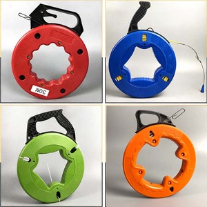 Ruban à poisson en acier avec étui à fort Impact, pour l'extracteur de <span class=keywords><strong>fil</strong></span> électrique ou de Communication, <span class=keywords><strong>50m</strong></span> - Product Image 2