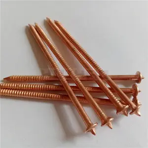 5mm X 160 mm Length Copper Coated Capacitor Discharge CD Weld Pins