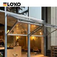 Fenêtres à persiennes verticales modernes insonorisées en alliage d'aluminium de haute qualité Eloyd pour cuisine et salon