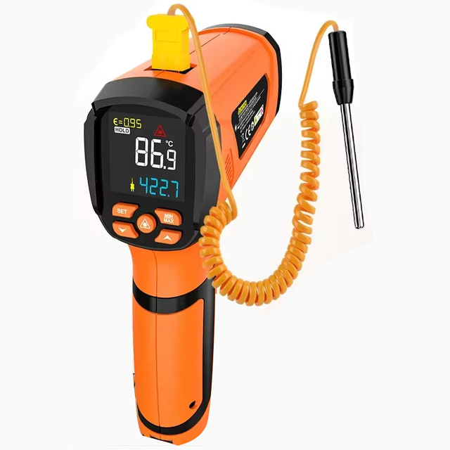 Non Contact Industry Infrared Thermometer -40-1600C Pyrometer IR05B Digital Industrial Thermometer Digital Pyrometer