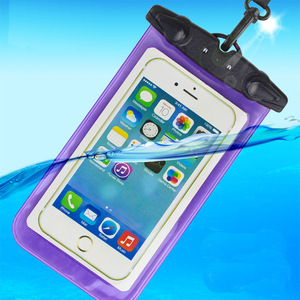 Funda impermeable para iPhone de Apple, protección sellada de PVC de 7 pulgadas para natación y buceo - Product Image 1