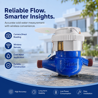 Compteur d'eau froide intelligent étanche IP68 OEM avec transmission filaire M-Bus RS485 pour utilisation domestique