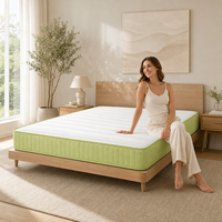 Matelas en mousse à mémoire de forme Orion 20 cm, fermeté moyenne, avec housse en soie, roulé en boîte, compressé, pour salle de sport, appartement, hôtel, chambre à coucher, vente en gros