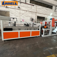 Machine d'expansion et de pliage de panneaux alvéolaires en aluminium entièrement automatique de haute précision Linwell, composants PLC, origine Guangdong