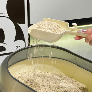 <b>Cat</b> Litter Scoop Rectangle Thickened PP Durable For <b>Cat</b> Litter <b>Box</b> Cleaning - Product Image 2