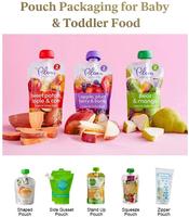 Sacs de conservation de lait maternel et aliments pour bébés, personnalisés, imprimés, en plastique refermable, réutilisables, sans BPA, pour la vente en gros