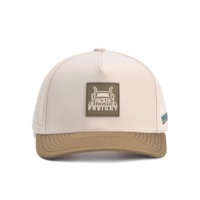 Casquette de baseball personnalisée à 5 panneaux avec logo brodé, imperméable, visière incurvée, casquette de golf perforée, casquette snapback, Gorras
