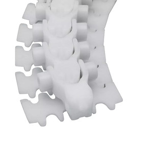 Ept Ept - Bibo Cadena transportadora de plástico multifuncional, Cadena flexible con empujadores, Cadena de plástico para mesa, Transportador de tablillas de plástico de alta resistencia - Product Image 1