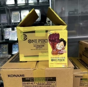 Caja Sellada Original de <span class=keywords><strong>One</strong></span> <span class=keywords><strong>Piece</strong></span> OPCG Edición Japonesa OP-07 Luffy 500 Años Después Colección del Futuro Caja de Regalo con Tarjetas - Product Image 4