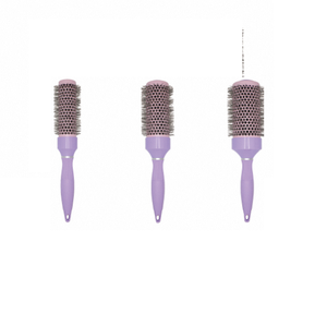 Brosse à cheveux en céramique à poils de sanglier doux avec poignée en M antidérapante pour cheveux bouclés, cheveux lisses, coiffage en salon - Product Image 3