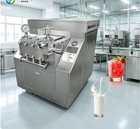 Homogénéisateur ultrasonique pour soins de la peau et cosmétiques, machine à homogénéiser, pasteurisateur et homogénéisateur pour crème glacée
