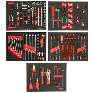 Ensemble d'outils automobiles en acier au carbone de 420 pièces avec plateau organisateur en mousse EVA pour la réparation et l'entretien mécanique de voitures et de maisons - Product Image 1