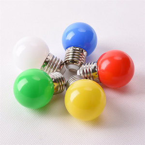 Christmas Wedding Holiday Decoration Night Light Places Plastic Indoor Lighting Led 1W 2W 3W Multi Color Bulb <strong>G45</strong> B22 <strong>E27</strong> - Product Image 4