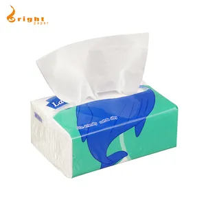 Pañuelos Faciales Suaves y Lisos con Logotipo Personalizado, 100% Pulpa Virgen, Venta Directa <span class=keywords><strong>de</strong></span> Fábrica, Pañuelos <span class=keywords><strong>de</strong></span> 2 Capas para el Hogar/Hotel/Oficina - Product Image 4