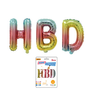 Juego <span class=keywords><strong>de</strong></span> Globos <span class=keywords><strong>de</strong></span> <span class=keywords><strong>Letras</strong></span> <span class=keywords><strong>de</strong></span> Papel <span class=keywords><strong>de</strong></span> Aluminio Dorado y Negro <span class=keywords><strong>de</strong></span> 16 Pulgadas para Decoración <span class=keywords><strong>de</strong></span> Fiestas <span class=keywords><strong>de</strong></span> Cumpleaños, Embalaje Individual - Product Image 3