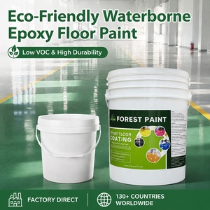 Magazzino industriale pavimenti in calcestruzzo liquido luminoso vernice pavimento a base d'acqua epossidica <span class=keywords><strong>recina</strong></span> epossidica para pisos vernice per pavimenti finitura - Product Image 2