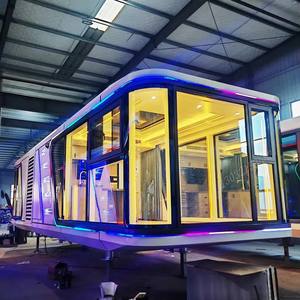 Grande maison mobile préfabriquée <span class=keywords><strong>caravane</strong></span> en acier résistant à la corrosion en eau salée nacelle océanique pour <span class=keywords><strong>camping</strong></span>-car <span class=keywords><strong>caravane</strong></span> de voyage pour cuisine - Product Image 6