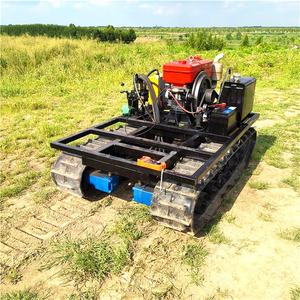 Crawler traktor mini karet jalur undercarriage Dilacak sistem chassis - Product Image 5