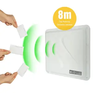 UHF RFID 9dbi High Performance Antenna Integrated Reader Relay Access Control For Parking Lot Management With SDK API