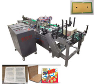 Machine automatique électrique HG818 pour la fabrication de plaques de piège à colle anti-nuisibles à fusion à chaud, avec engrenages et moteur, emballage en caisse en bois