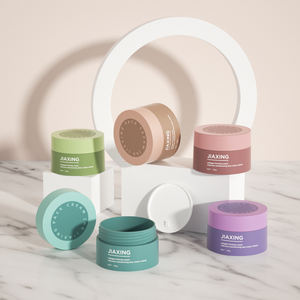 Vẻ Đẹp Container Nhỏ Nhựa Mỹ Phẩm Chum 3 <span class=keywords><strong>Gram</strong></span> Lip Balm Pot Với Nắp Đậy Màu Xanh Cho Lip Scrub - Product Image 1